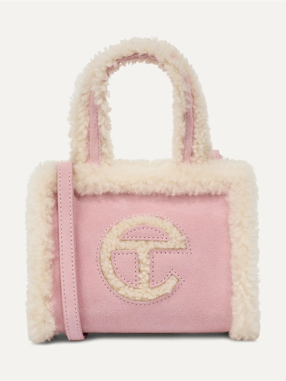 Telfar x UGG pink mini bag